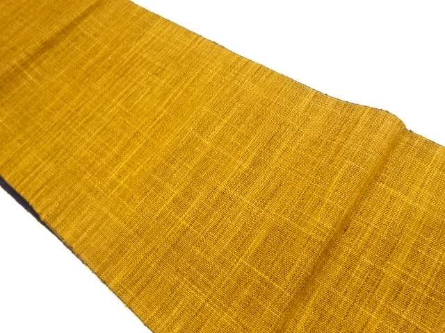JAPANESE NAGOYA OBI / MAWATA TSUMUGI / WEAVE PATTERN